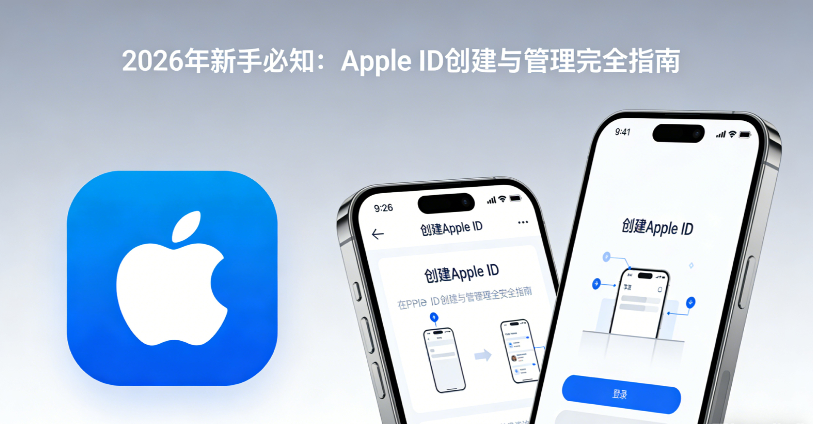 2026 年新手必知：Apple ID 创建与管理完全指南